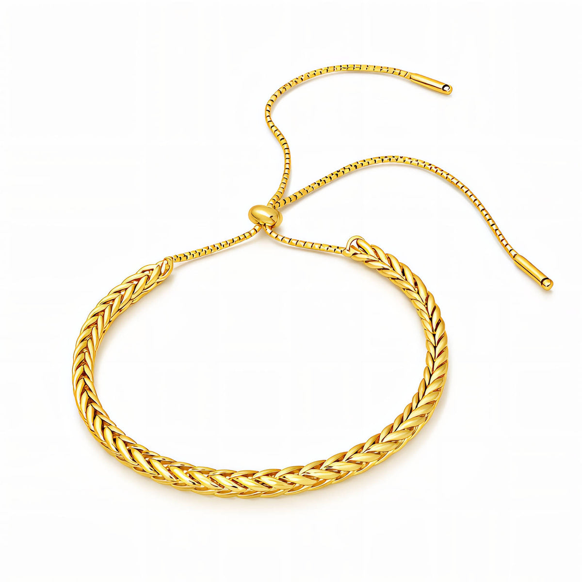 Fijne Schakelarmband – 18K Goldplated – Model 87289