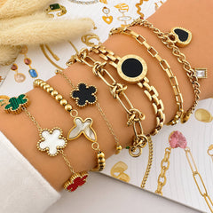 Schakelarmband – 18K Goldplated – Model 88411 – foto 2