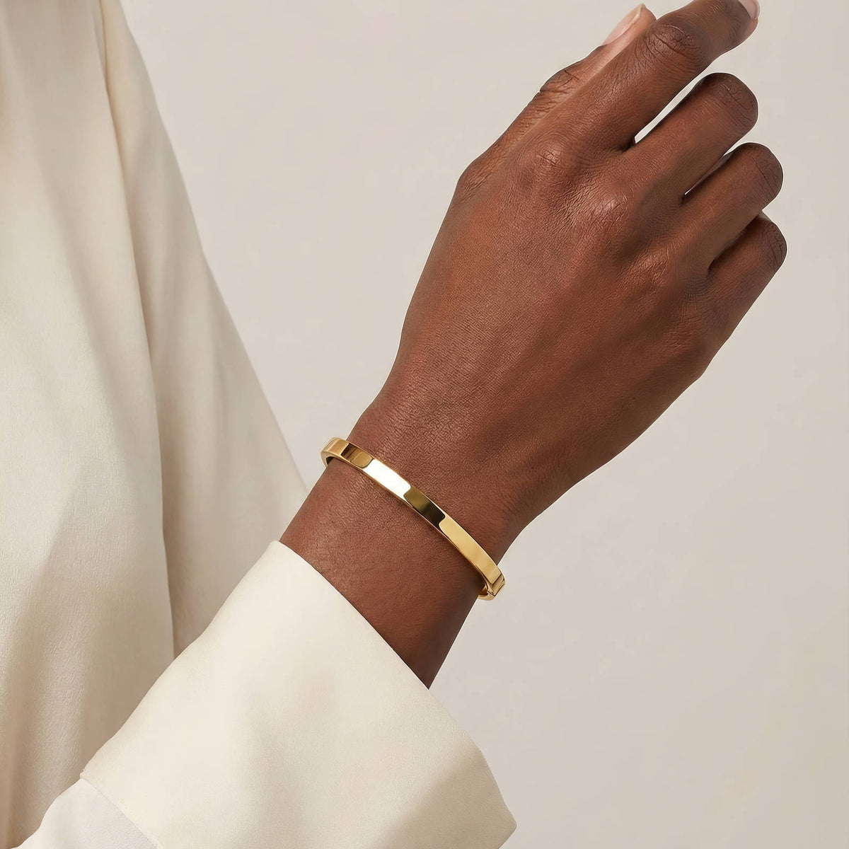 Bangle Armband – 18K Goldplated – Model 87409 – foto 5