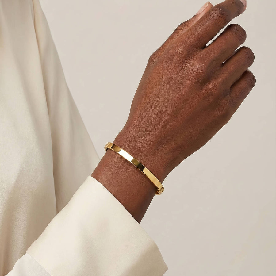 Bangle Armband – 18K Goldplated – Model 87409 – foto 5