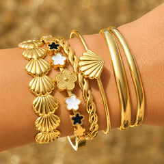 Bangle Armband – 18K Goldplated – Model 87637 – foto 3