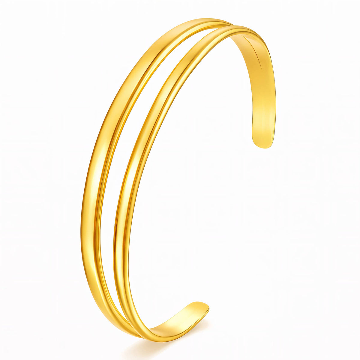 Bangle Armband – 18K Goldplated – Model 87637